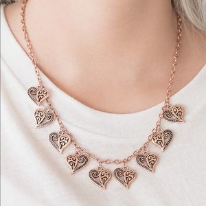 3/$10 “Speaking From The Heart” necklace and earrings